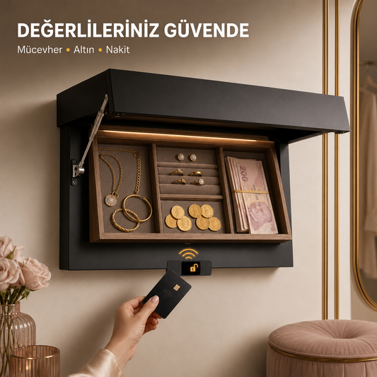 Gizli Bölmeli Raf