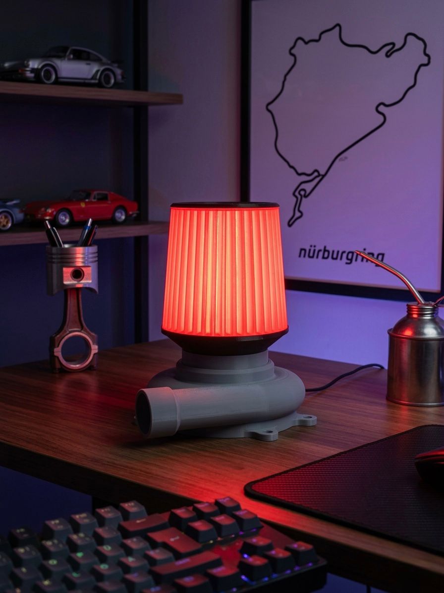 Hava filtre Masa Lamba 17cm